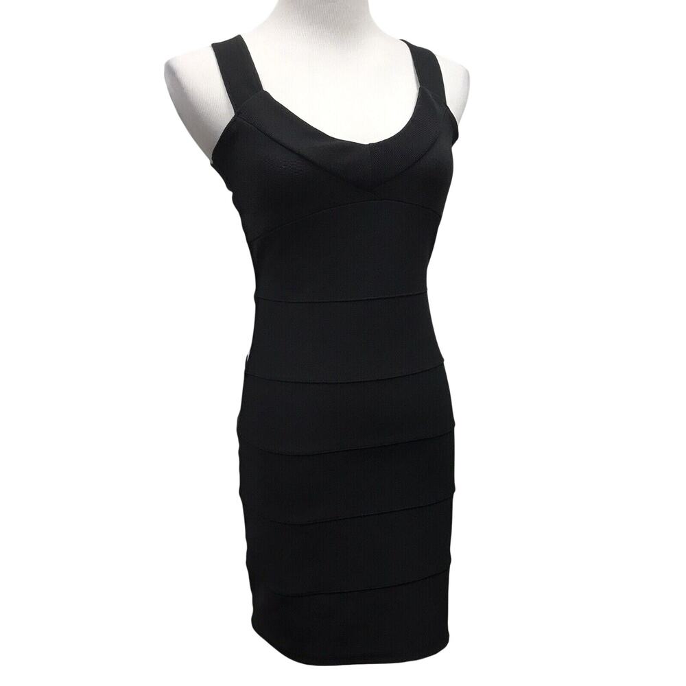 Poof Dress Womens Large Black